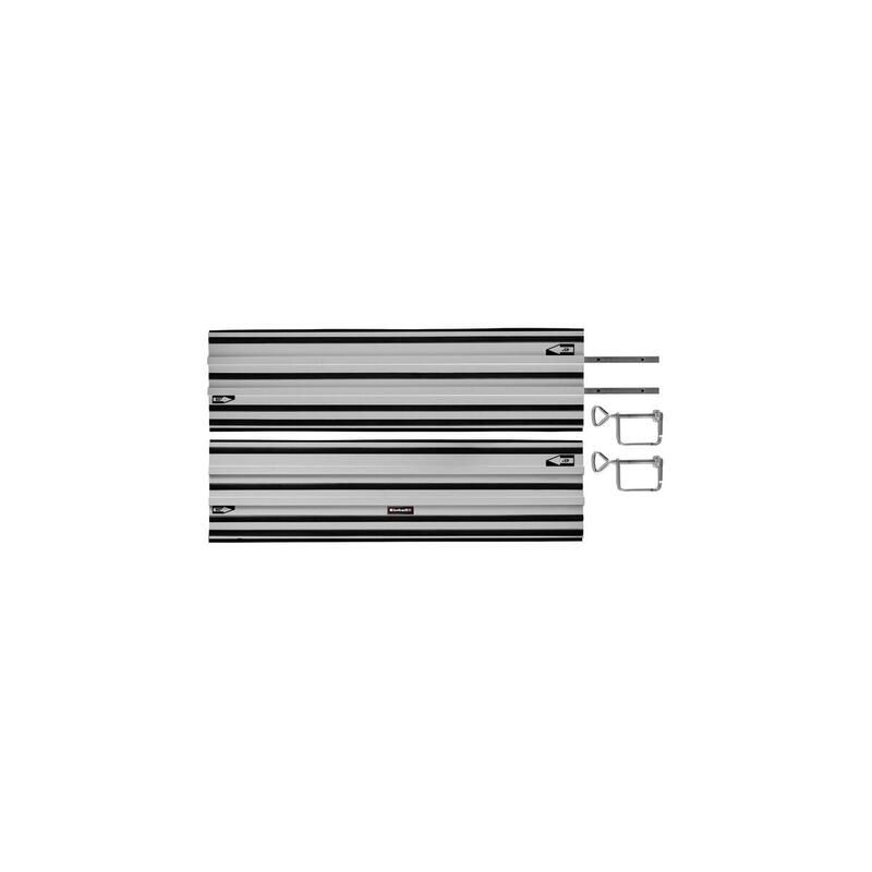 Einhell Carril Guía Aluminium L700, Longitud 2.000MM Aluminium 2 Partes) 4502118