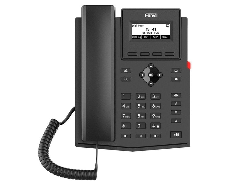 PoE, 2 Sip Lines, 2.3-INCH Dot-matrix Display