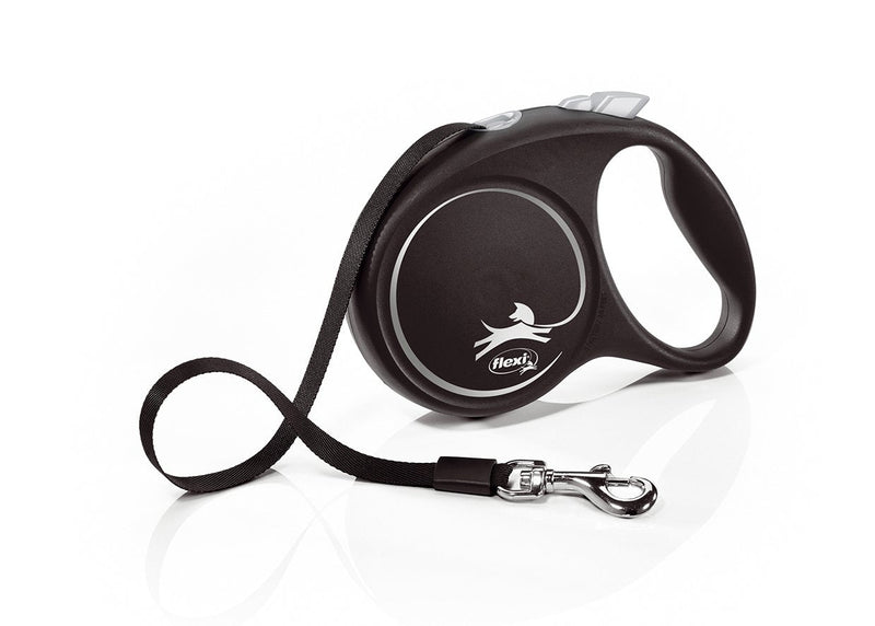 Flexi Strap Extendable Classic Black Tape 5M, M, Up To 25KG