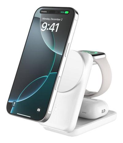Belkin Charger Wireless QI2 Fitness Tracker White USB Charging Fast Indoor — image 1