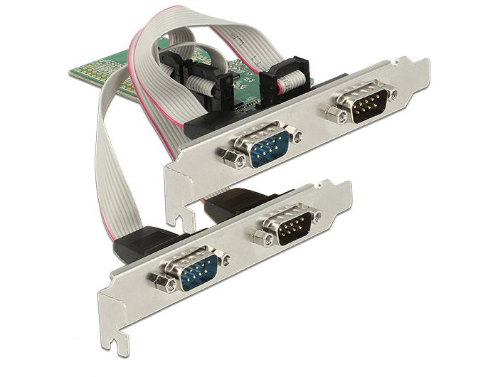 Delock Card Pci Express 4 X Serie RS-232