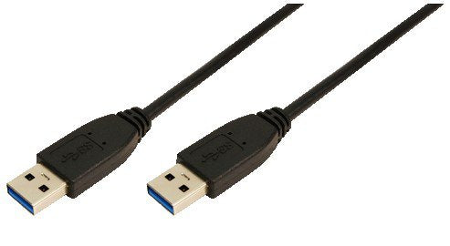 Logilink CU0038 USB Cable 1M 3.2 Gen 1 (3.1 Gen 1) USB a Black