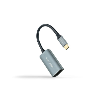 Converter USB-C a DP 8K Aluminium Grey 15CM — image 1