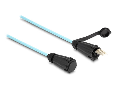 Delock 87889 Cable Fibre Optic Lc Duplex a Lc Duplex With Cover Protectora OM3 Multimode IP68 Resistant Polvo — image 1