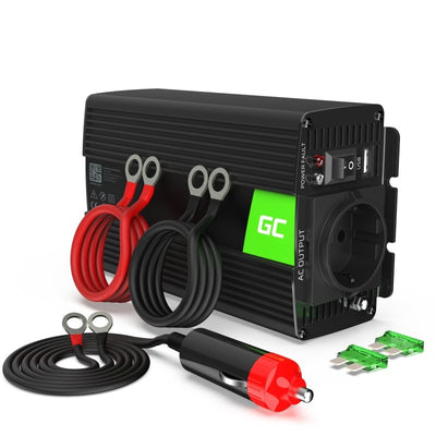 Green Cell Power Inverter 24V 230V 1000W Black — image 1