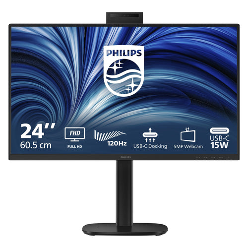 Philips TFT 24B2U3301H 60.5CM IPS 23.8'' 1920X1080 DP HDMI USB-C Webcam — image 1