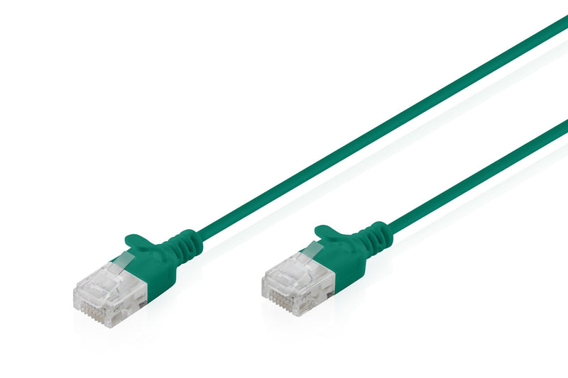 CAT.6 U-UTP Slim Network Cable, 1,5M, Green