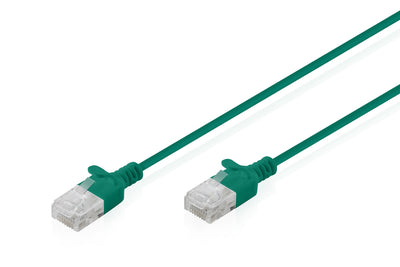 CAT.6 U-UTP Slim Network Cable, 2M, Green — image 1