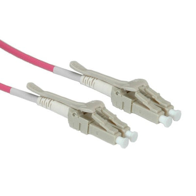Roline Lwl-cable 50 125UM OM4 Lc Low-loss-stecker Fr Hohe Dichte Violett 10M — image 1