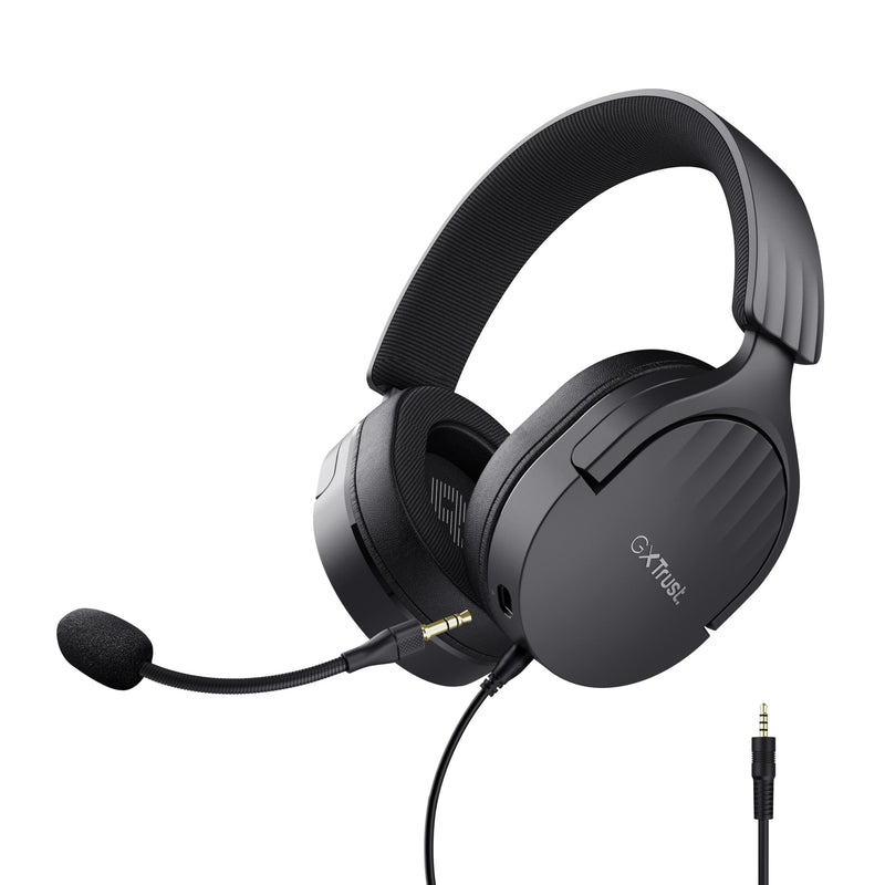 Trust Headphones Gaming With Microphone Gaming Gxt 489 Fayzo Jack 3.5