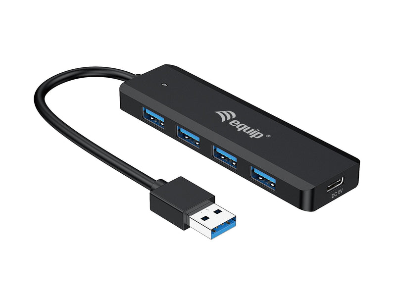 Equip 128959 Hub Interfaz USB 3.2 Gen 1 (3.1 Gen 1) Type-a 5000 Mbit/S Black