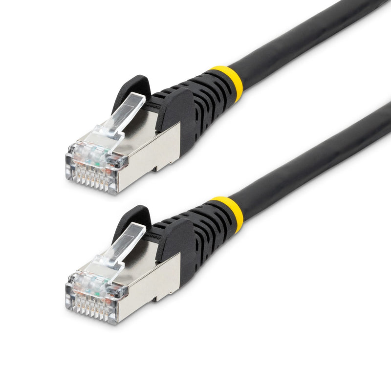 StarTech.com NLBK-50C-CAT.6A-PATCH Network Cable Black 0,5M S/FTP [s-STP]