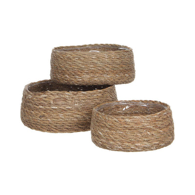 Cesto Mimbre Set Of 3 Pieces — image 1
