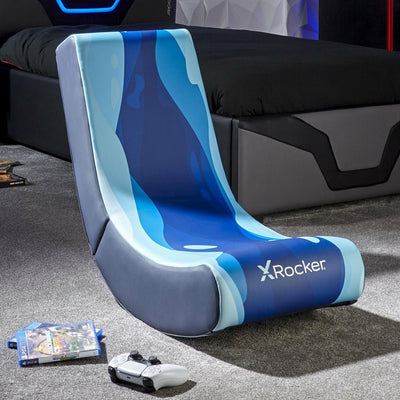 X Rocker 2022085 Chair Videojuegos Chair Gaming Asiento Acolchado Tapizado Blue — image 1