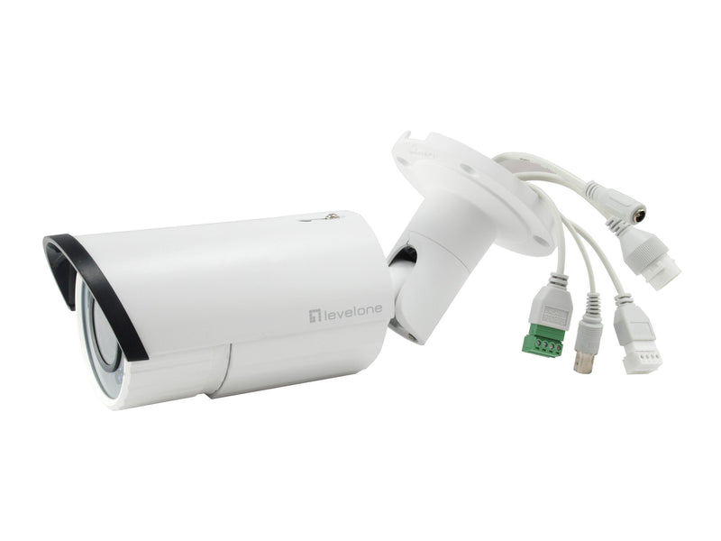 Levelone Ipcam FCS-5060 Z 4X Fix Out 2MP H.264 IR7,5W PoE