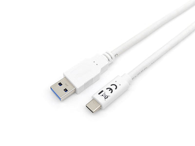 Equip USB Cable 3.2A - C M/M 1M White — image 1