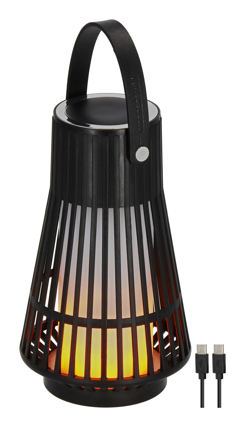 Brennenstuhl Lamp LED Outdoor Rechargeable Fl 100A (IP44, Efecto Llama, Battery Intercambiable, Life Iluminaci