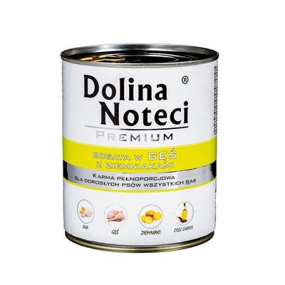 Dolina Noteci Comida Húmeda Perros Premium Rich In Goose With Potatoes 800G — image 1