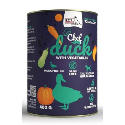 Syta Micha Comida Húmeda Perros Chef Duck With Vegetables 400G — image 1