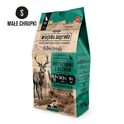 Wiejska Zagroda Comida Seca Perros Sabores Bosque Cerdo With Venado Crujiente S 9KG — image 1