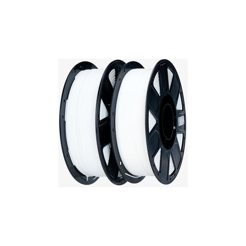 Creality Ender-pla Filament Value Pack White 3D-FILAMENT (2KG, 1,75MM, Auf 2 Rollen) 3301010347