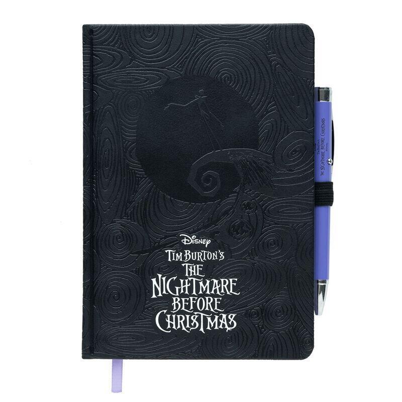 Notebook A5 Premium + Pen Projector Pesadilla Antes Christmas Disney