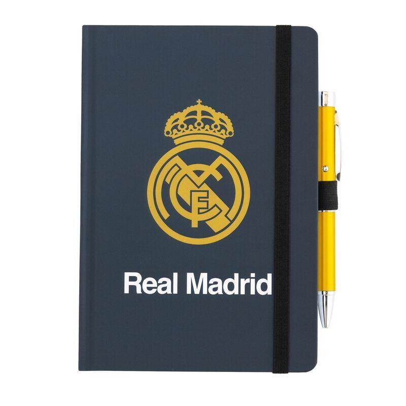 Notebook A5 Premium + Pen Projector Real Madrid