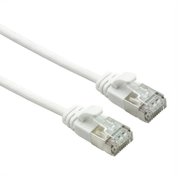 Roline U FTP Datacenter Network Cable CAT.6A (class Ea), Lsoh, Slim, White 2M — image 1