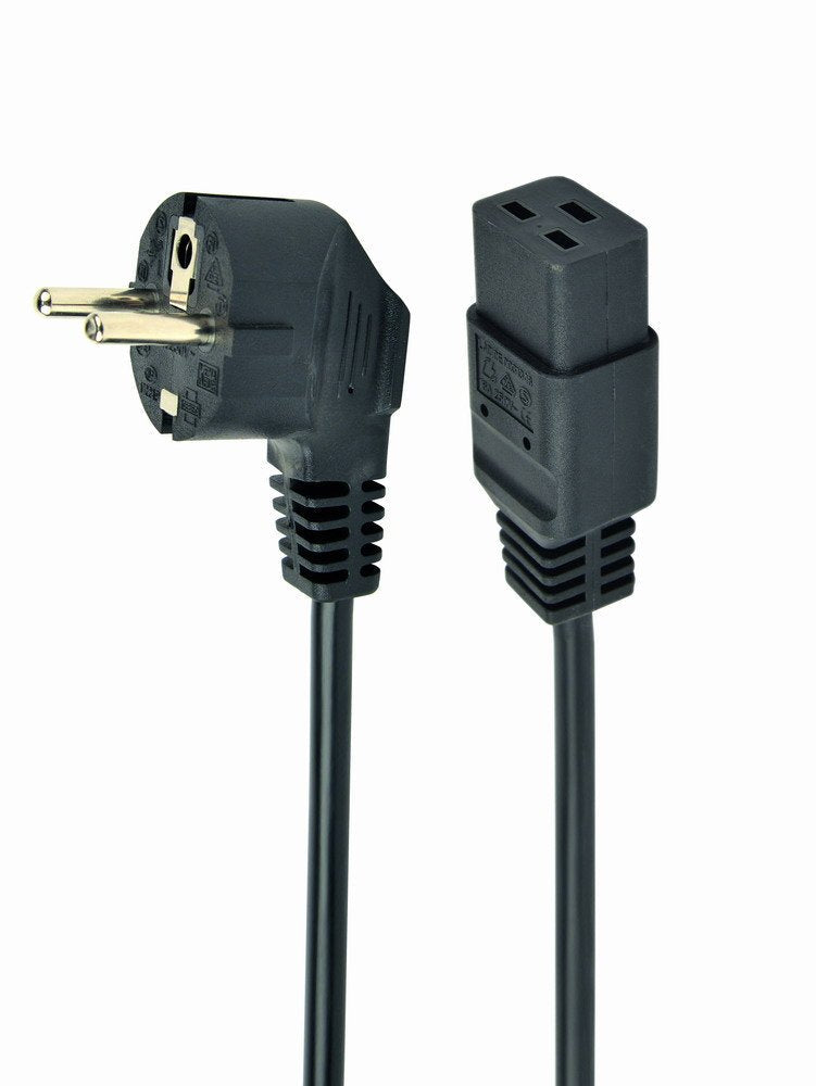 Gembird Euro Plug - C19 Socket Power Cord, 1.8M, 16A