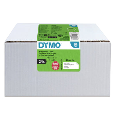 Dymo Labels Multiusos Labelwriter Genuine 19 X 51MM 24 Rolls 500 Labels Cada Uno 2234184 — image 1