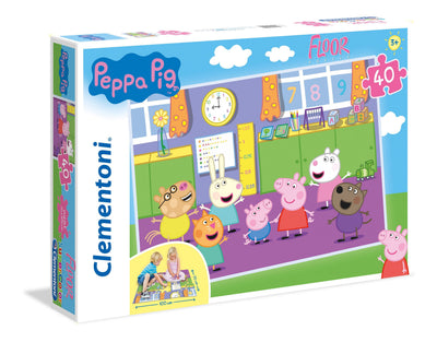 Clementoni Puzzle Floor Peppa Pig 40PZS — image 1