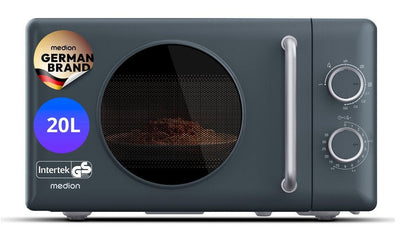 Medion Microwave MD100119 Life Retro Grey 50079805 — image 1