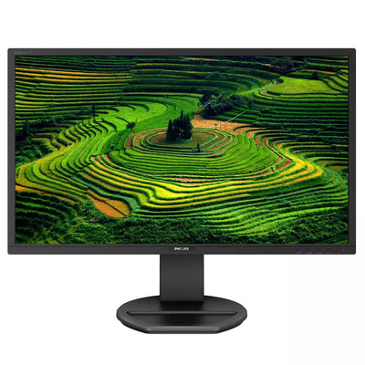 Philips Monitor 22 HDMI VGA 221B8LJEB FHD Speakers USB Hub Swivel Adjustable Height VESA 100X100 Colour Black  — image 1