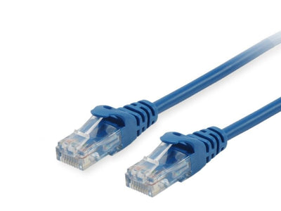 Equip Network Cable 625432 RJ-45 U/UTP Categoria 6 3 Metres Blue — image 1