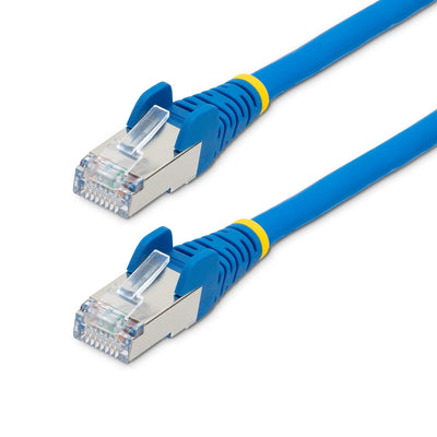 StarTech.com NLBL-50C-CAT.6A-PATCH Network Cable Blue 0,5M S/FTP [s-STP] — image 1