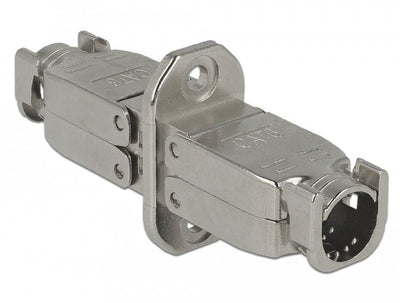 Delock 86466 Acoplador Network Cable CAT.6 STP Without Tools Installation — image 1