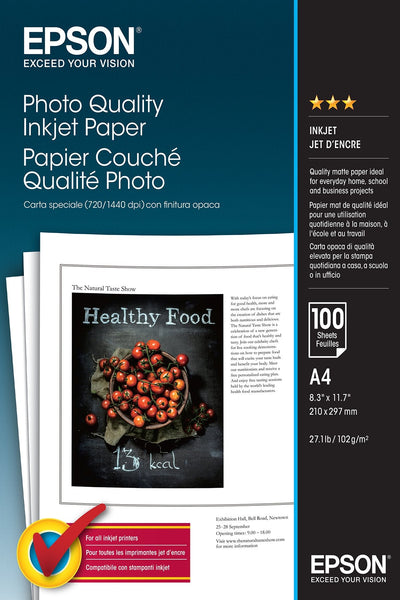 Epson Paper Hq A4 100 Hojas 102GR — image 1