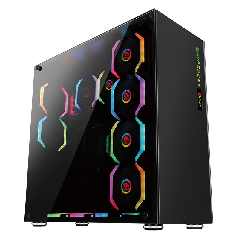 Talius PC Case ATX Gaming Avalon Glass Tempered USB 3.0