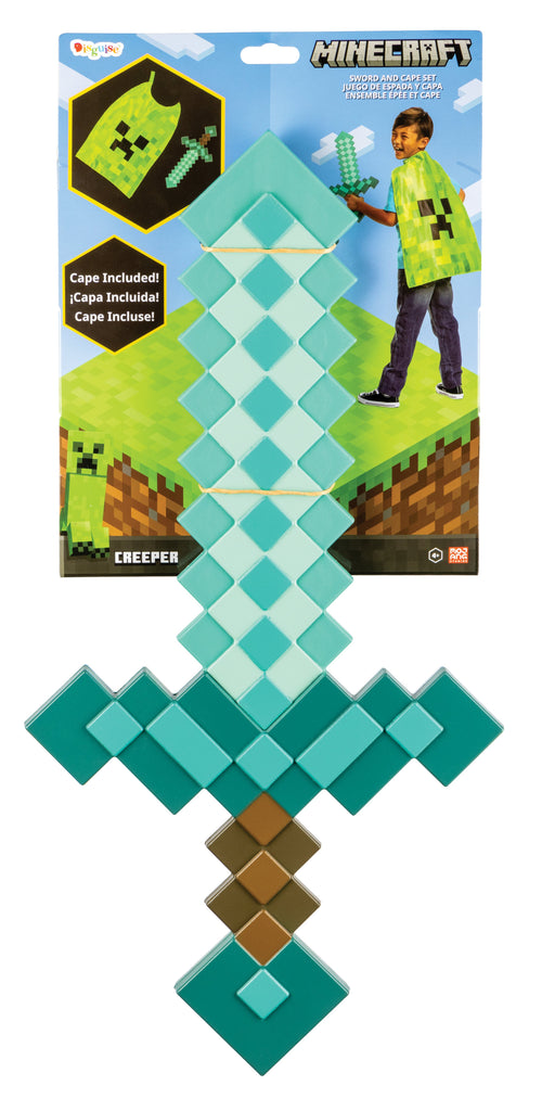 Minecraft - Set Of Espada And Capa Children — image 1