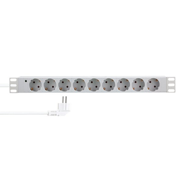 Logilink Power Strip 9ER Plugs 19 Pdu Grey Claro