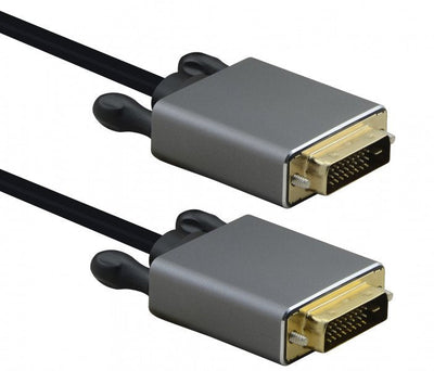 Helos Cable DVI Male/Male Premium 4K, 5,0M, Black — image 1