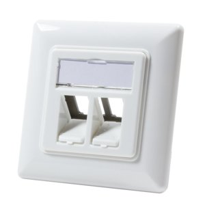 Logilink NK4021 Box 2MÓDULOS Board Keystone White Puro — image 1