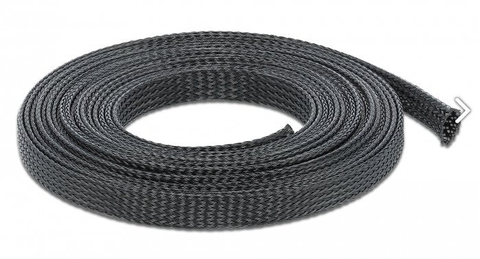 Delock Case Trenzada 5M X 12MM Black