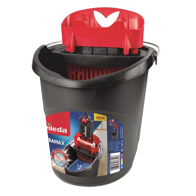 Vileda Bucket With Colander Mopas Ultramax 157870 Plastic