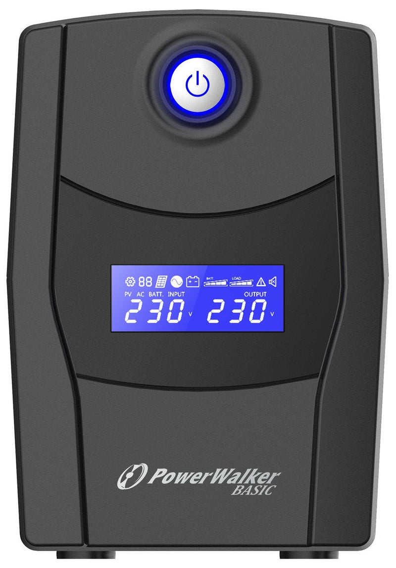 Powerwalker Vi 600 Stl UPS (ups) Line Interactive 600VA 360W 2 Salidas AC
