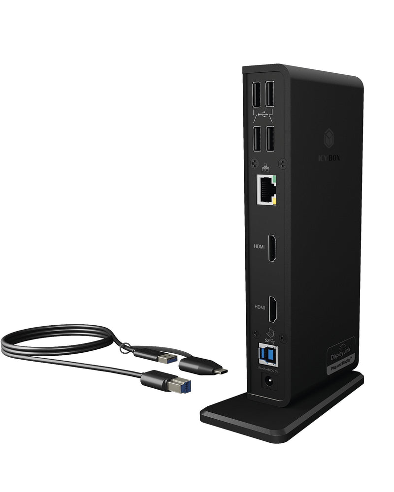 Multi Dockingstation Icybox Laptops And PC