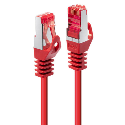 Lindy Network Cable CAT.6 S/FTP Basic Red 0.30M — image 1
