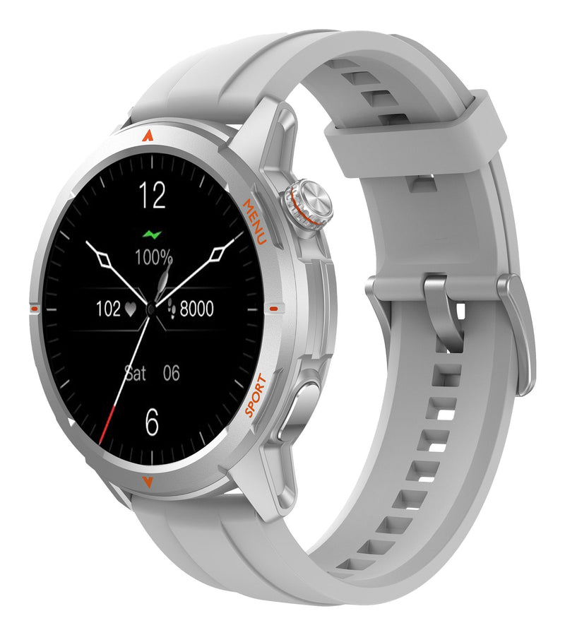 Beafon Watch 601, Smartwatch, Silver Round