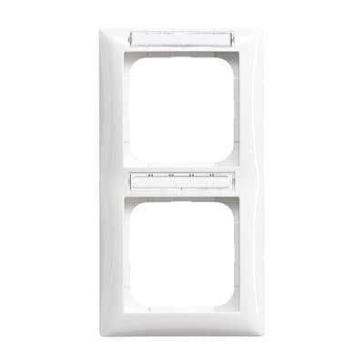 Busch Jaeger 1722 NS-914 Frame Embellecedor White Alpino Busch-balance Si Frame Busch-balance Si — image 1