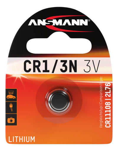 Ansmann Battery Litio CR1/3N / CR11108 / 2L76 1 Piece 1516-0097 — image 1